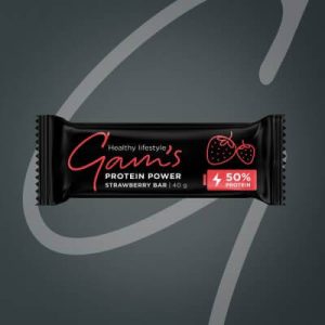 Gam's Протеинов POWER BAR ЯГОДА 50% протеин