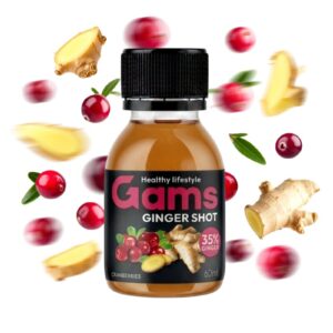 Gam's Студено пресован Джинджифилов Шот с ЧЕРВЕНА БОРОВИНКА