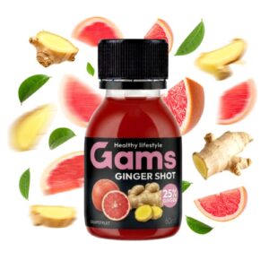Gam's Студено пресован Джинджифилов Шот с ГРЕЙПФРУТ
